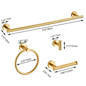 KUUBTH wall-mounted accessories set for quick, stylish bathroom upgrades