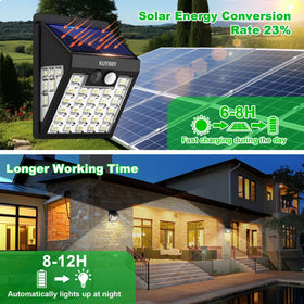 Kuyimy three-sides lighting widens coverage for safer evenings