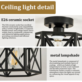 KUZIEG durable metal and ceramic base ensures long lasting lighting.