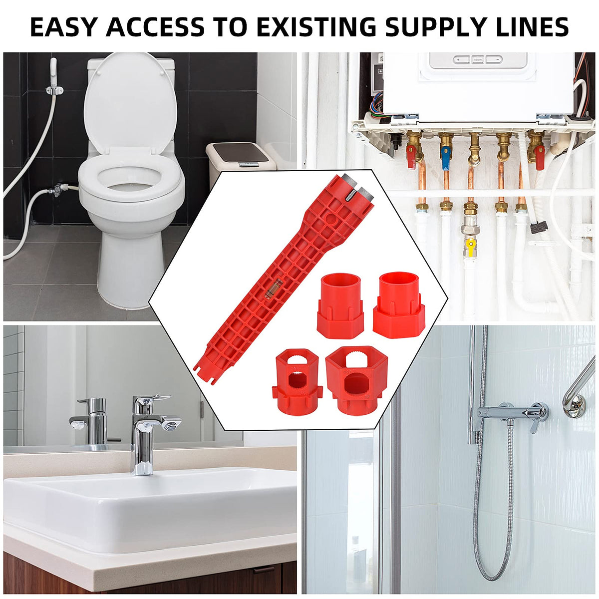 KUZIUA engineering-grade ABS and aluminum construction emphasizes durability and lightweight use.