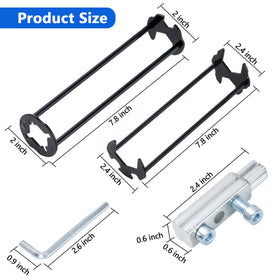 KUZIUA portable plumbing tool set is ideal for on-site professional or DIY repairs.