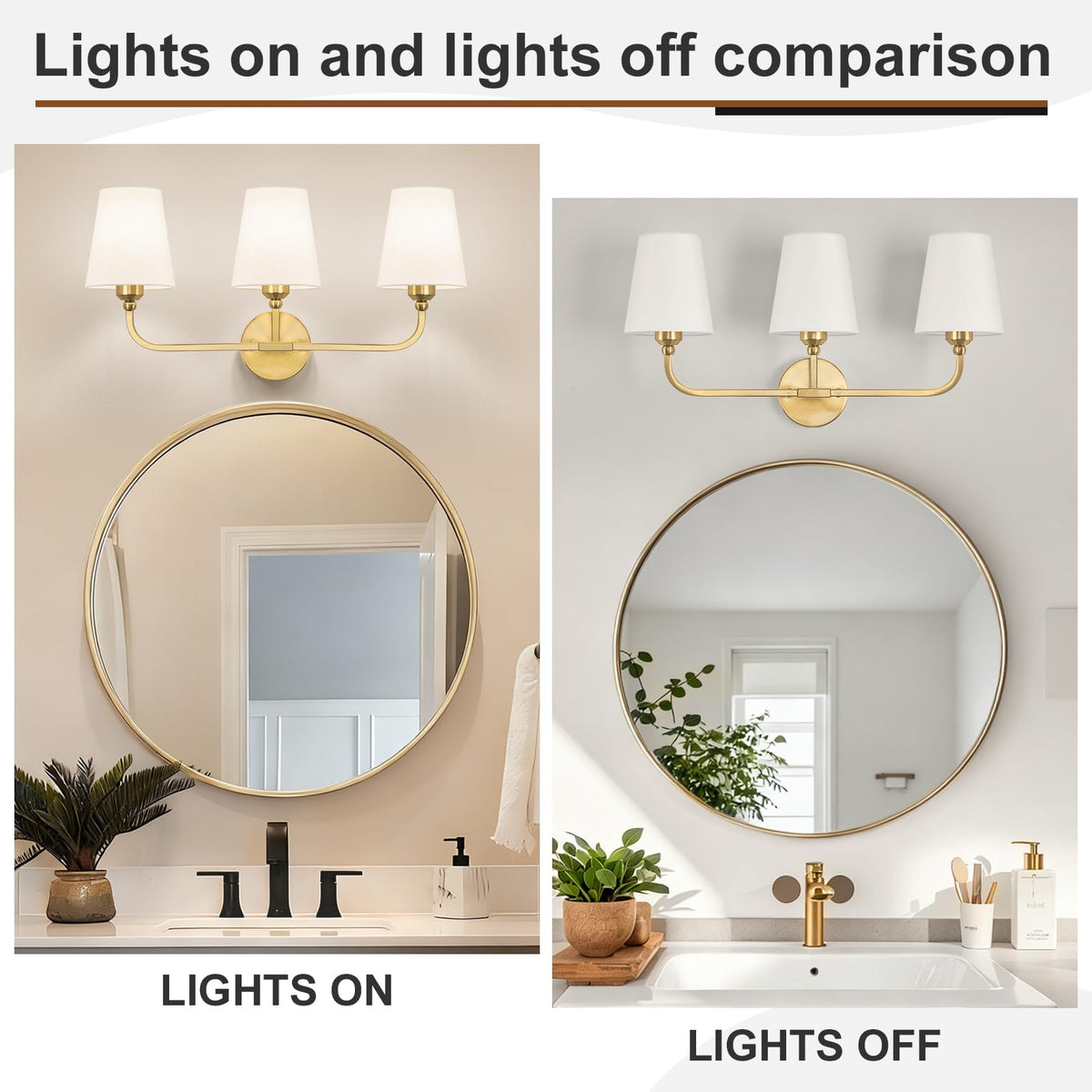 Kvhiiw bathroom light uses a ceramic E26 socket for versatile bulb options.