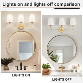 Kvhiiw bathroom light uses a ceramic E26 socket for versatile bulb options.