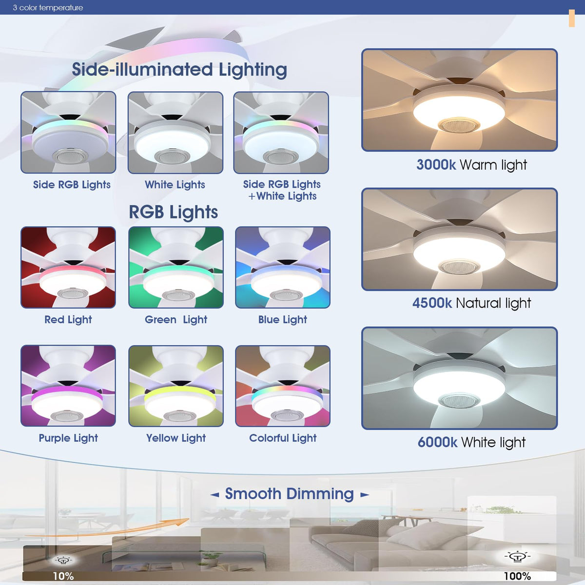 Kviflon built-in speaker enhances entertainment during relaxation or gatherings.