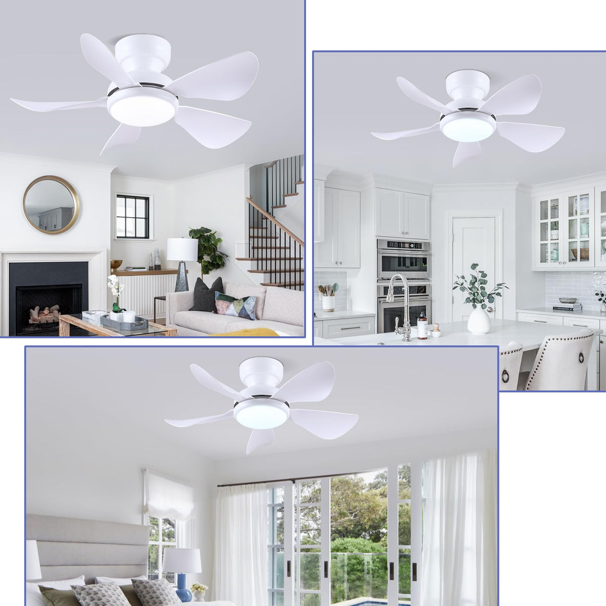 Kviflon low-profile design blends with modern decor.