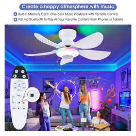 Kviflon RGB ambient light adds customizable color for mood and ambience.