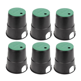KVMORZE 6-pcs splice box shown for 6-inch diameter outdoor installations.
