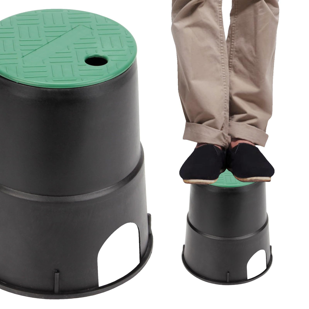 KVMORZE polypropylene splice box built to endure outdoor use.