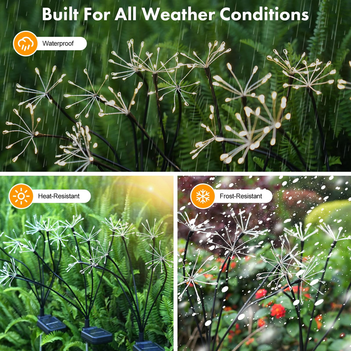 Kwaiffeo easy-install solar garden lighting installs in minutes for instant ambiance.