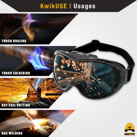KwikSafety PIT VIPER goggles offer wide 180-degree view for enhanced situational awareness