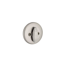Kwikset 660 satin nickel finish complements many exteriors.