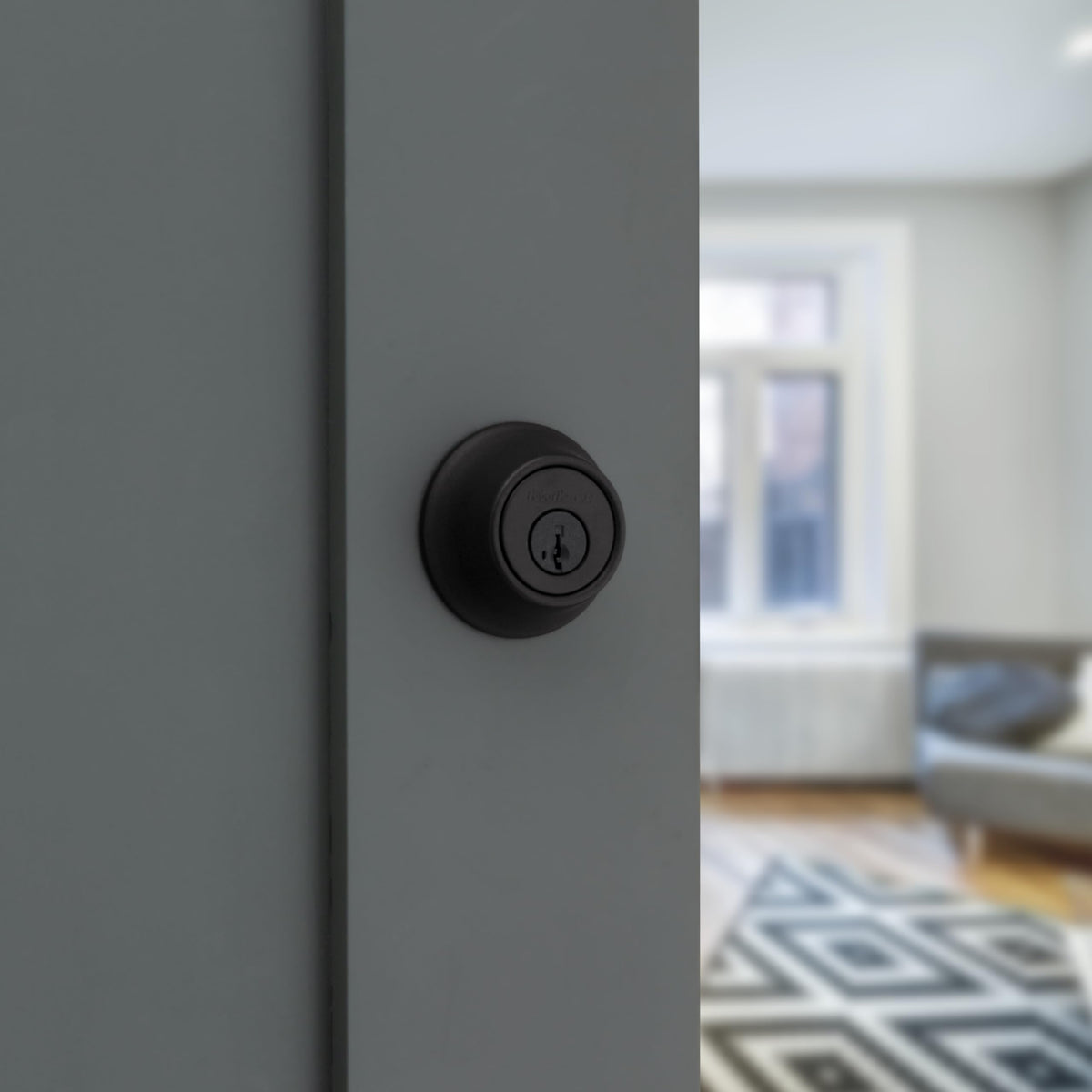 Kwikset 660 SmartKey security feature enabling quick rekeying.