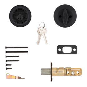 Kwikset 660 standard door fit for easy DIY installation.