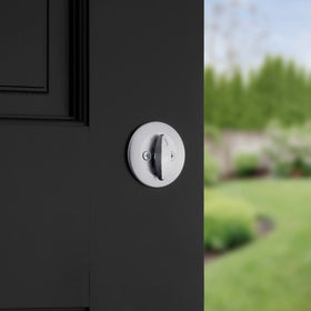 Kwikset 660 pick resistant design deters tampering for added peace of mind.