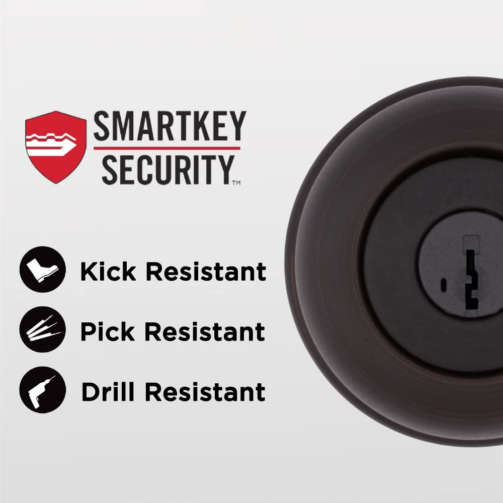 Microban protection on Kwikset 690 Cove hardware keeps surfaces cleaner.