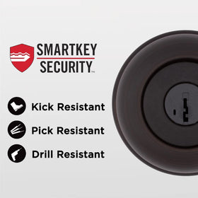 Microban protection on Kwikset 690 Cove hardware keeps surfaces cleaner.