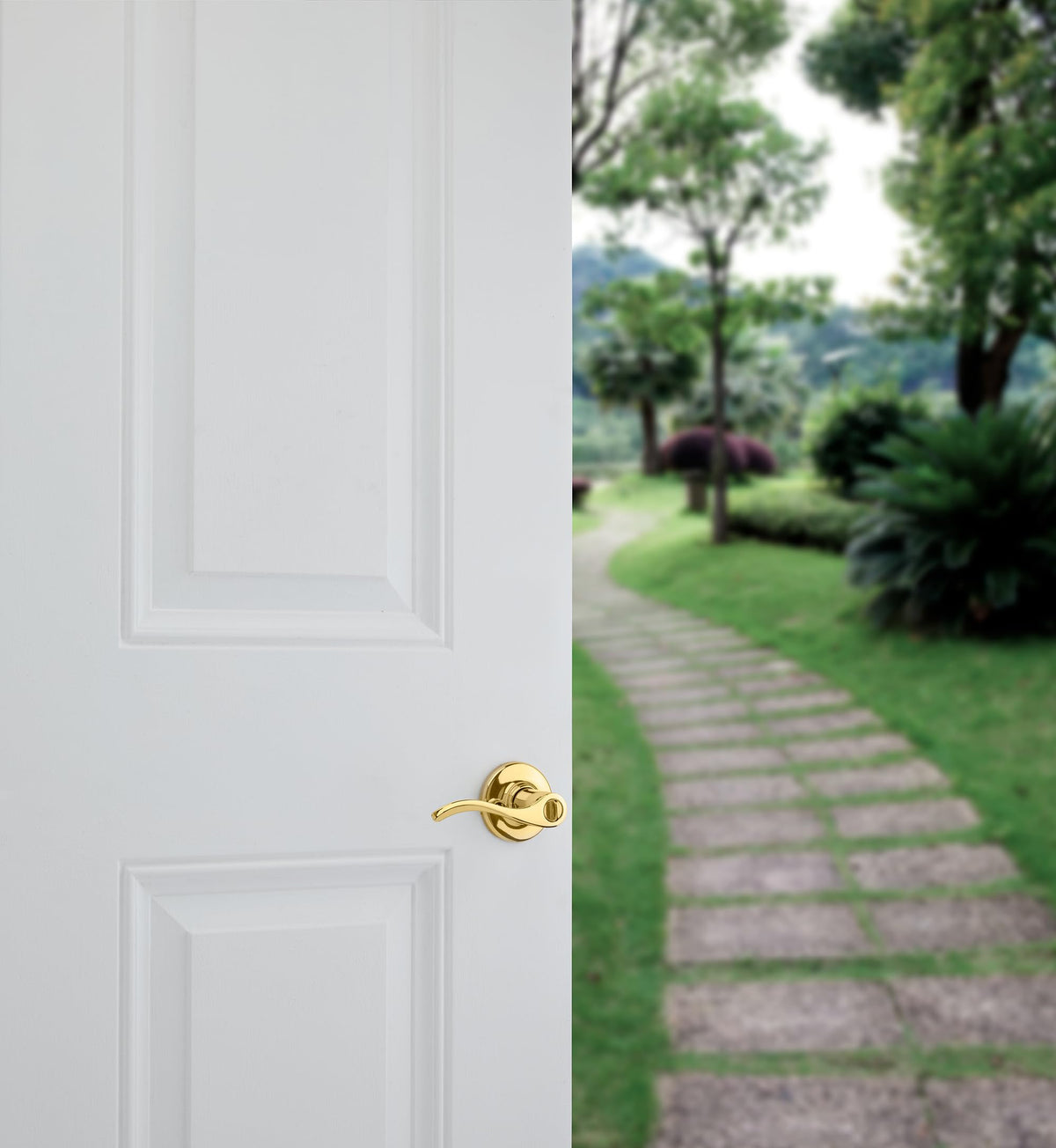 Kwikset Balboa dummy interior handle for decorative doors