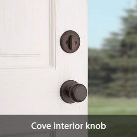 Kwikset Belleview interior lever for smooth door operation