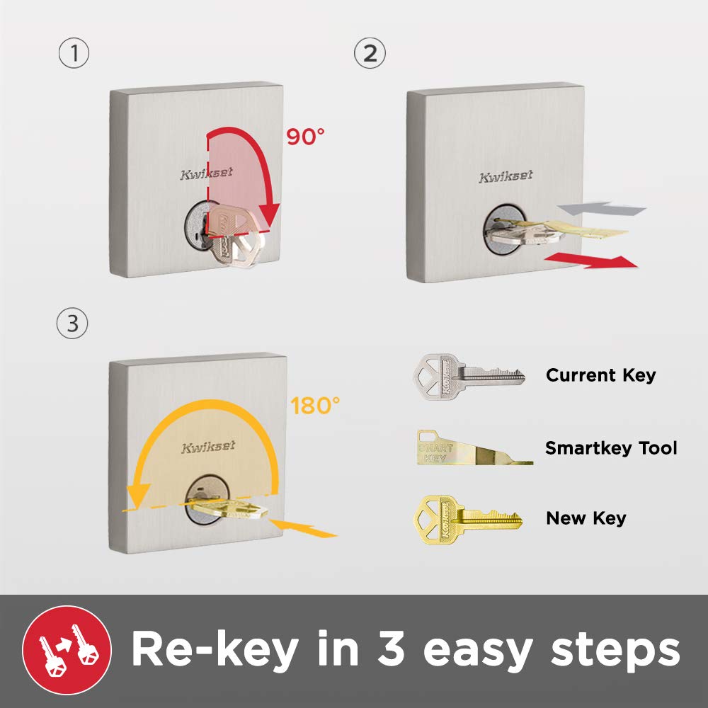 Kwikset Belleview SmartKey tool for quick rekeying and key management