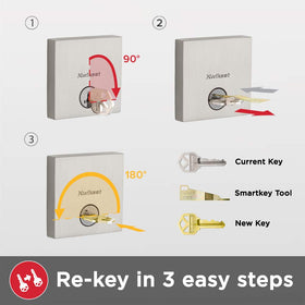 Kwikset Belleview SmartKey tool for quick rekeying and key management
