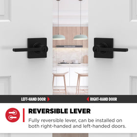Kwikset Casey latch with backset adjustment fits standard doors