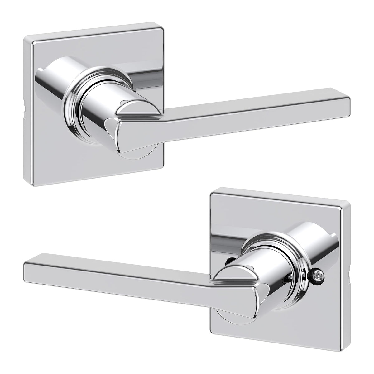 Kwikset Casey interior passage lever for closet or hallway doors