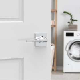 Kwikset Casey reversible lever installation on a door