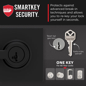 Kwikset Casey reversible lever for left- or right-handed doors