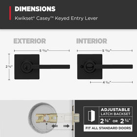Kwikset Casey SmartKey security core enables quick rekeying and added convenience