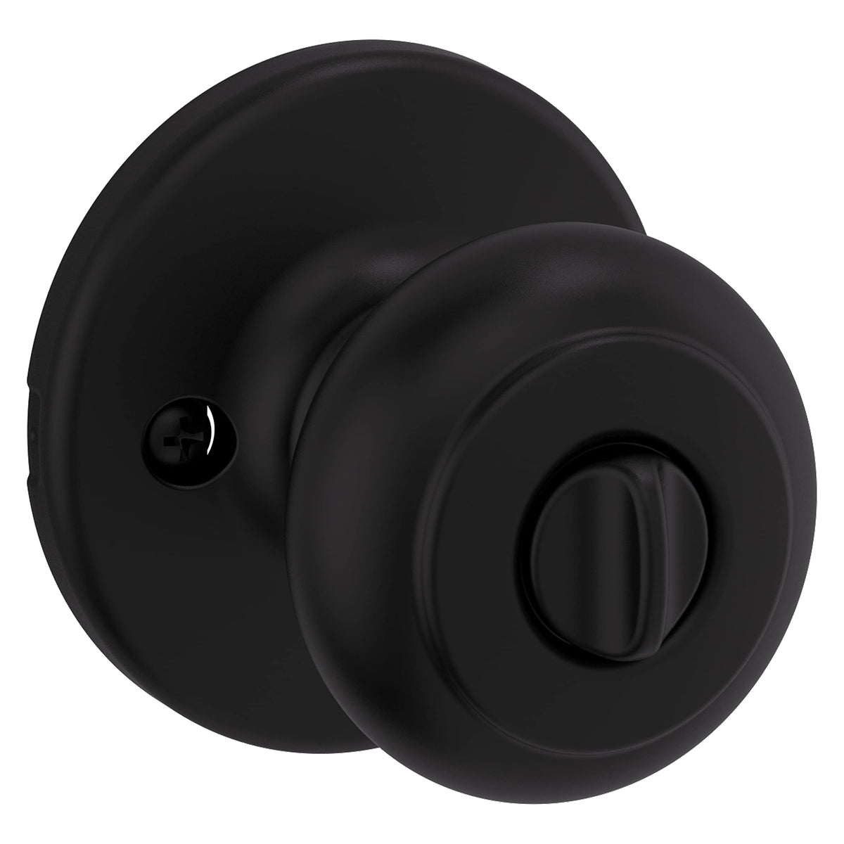 Kwikset Cove adjustable latch fits standard doors smoothly.