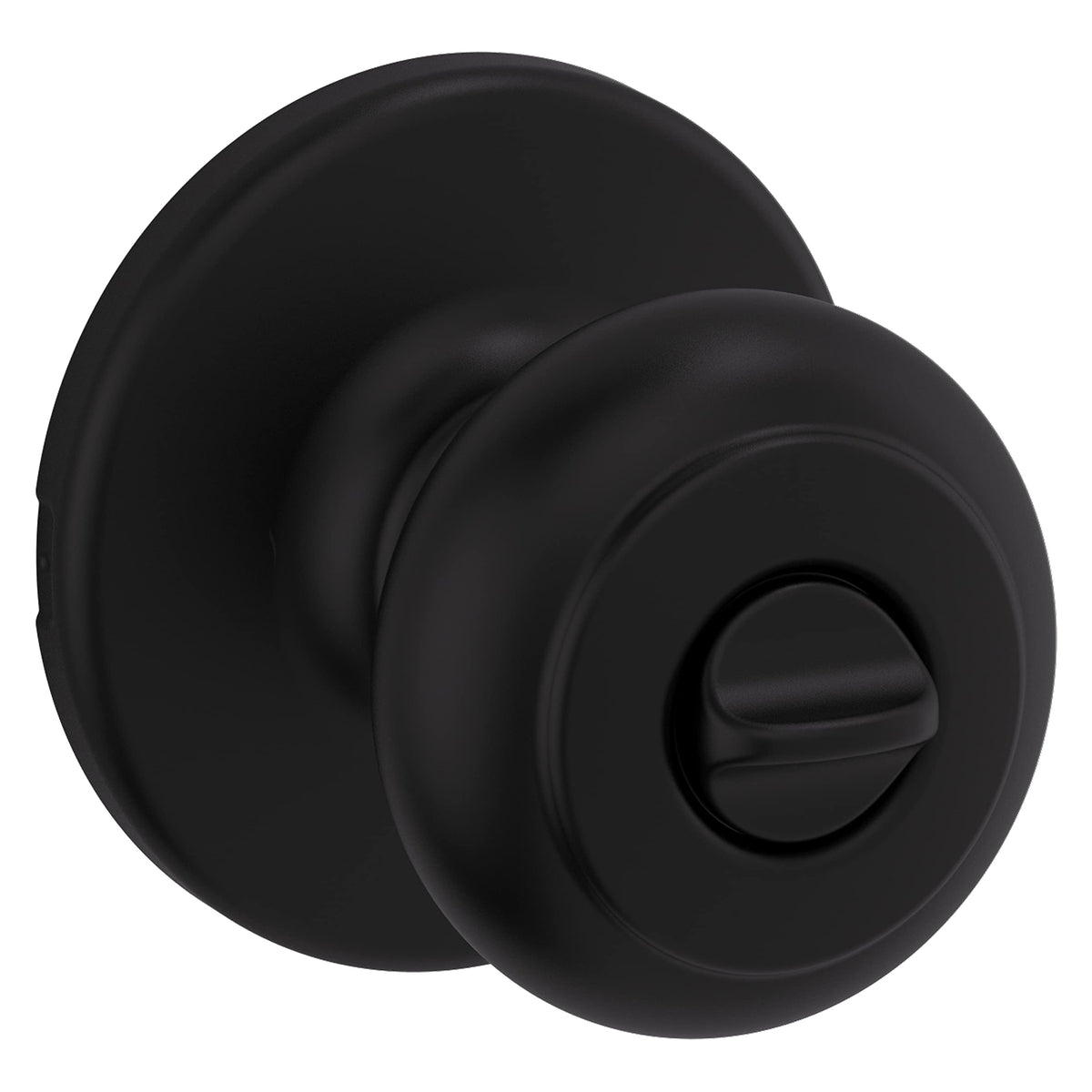 Kwikset Cove locking privacy function demonstrated for interior doors