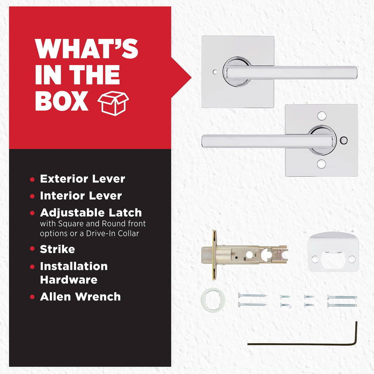 Kwikset Halifax closeup shows smooth, wobble-free operation