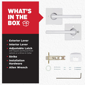 Kwikset Halifax closeup shows smooth, wobble-free operation