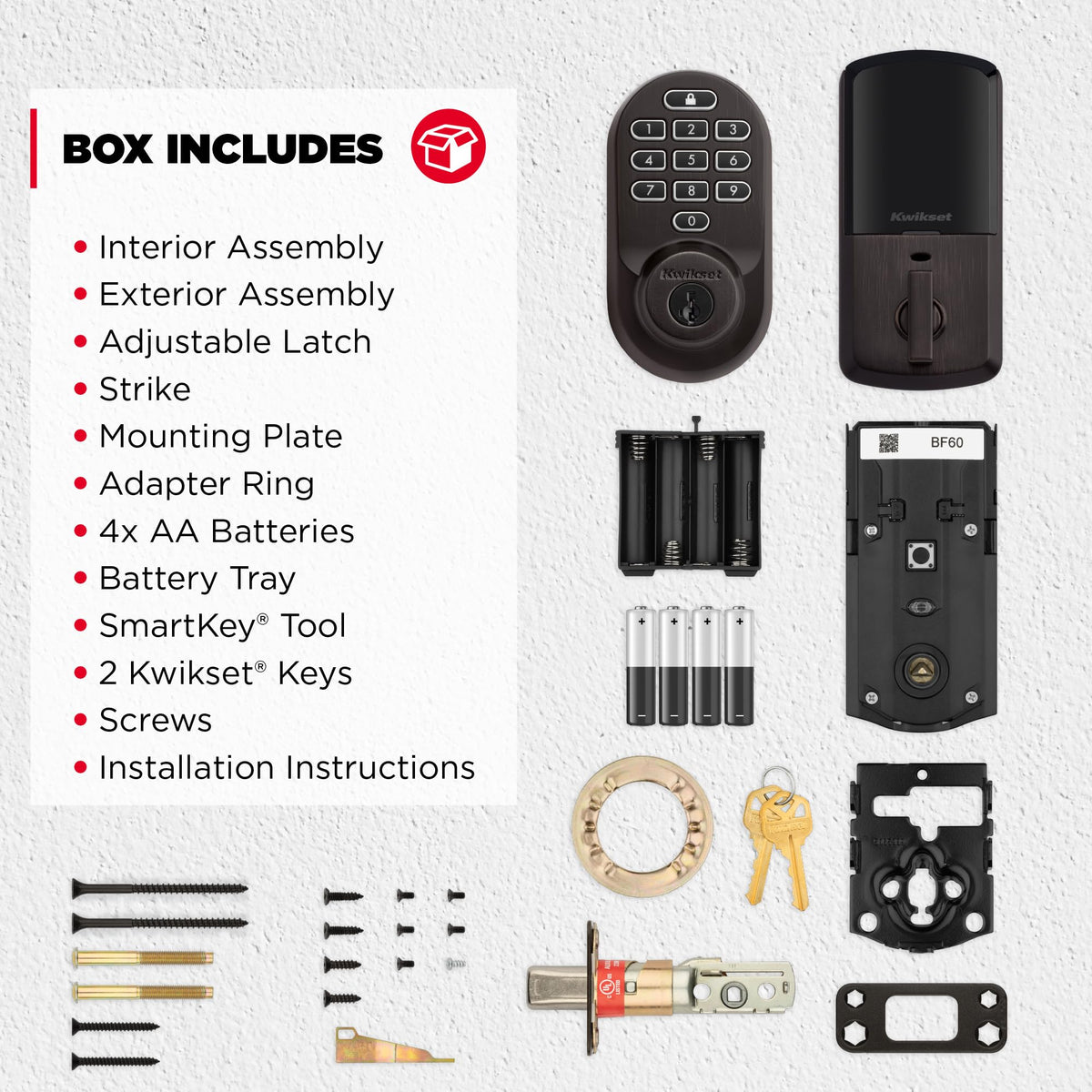 Kwikset Halo simple DIY installation with screwdriver in minutes
