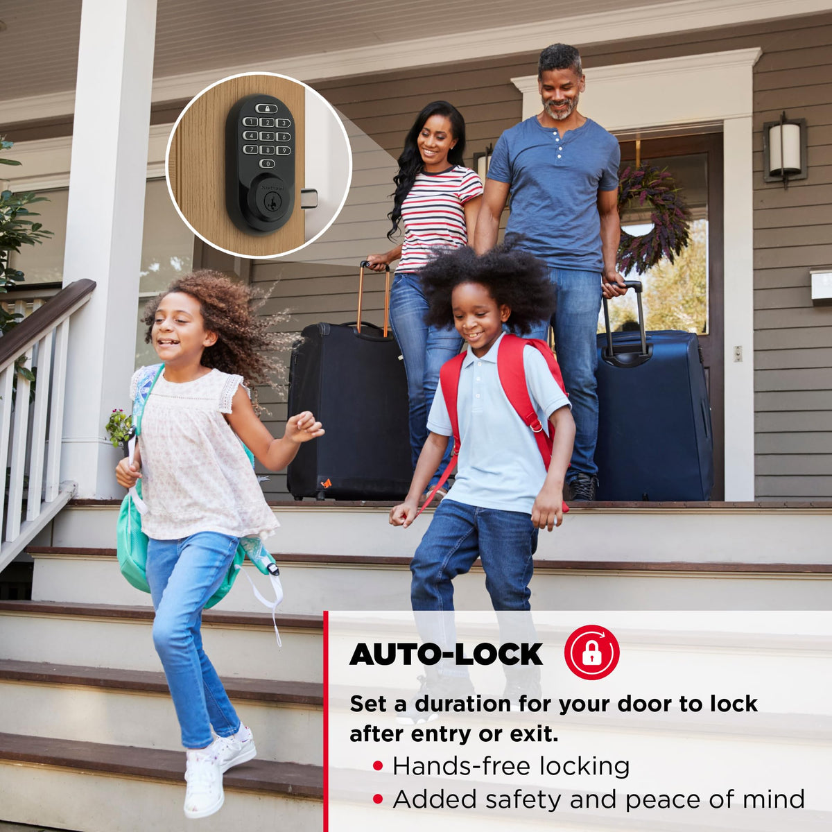 Kwikset Halo geofence unlock demo illustrating automatic entry