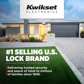 Kwikset Halo Select installation guide highlighting quick screwdriver install