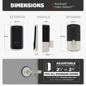 Kwikset Halo Select Matter enabled concept illustrating future smart home connectivity