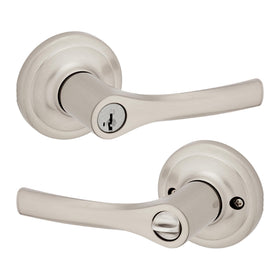Kwikset Henley exterior lever with keyed entry for secure front door