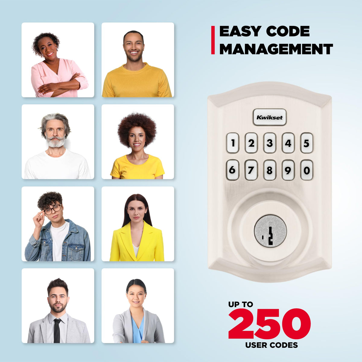 Kwikset HomeConnect 620 auto-lock scheduling fits your daily routine.