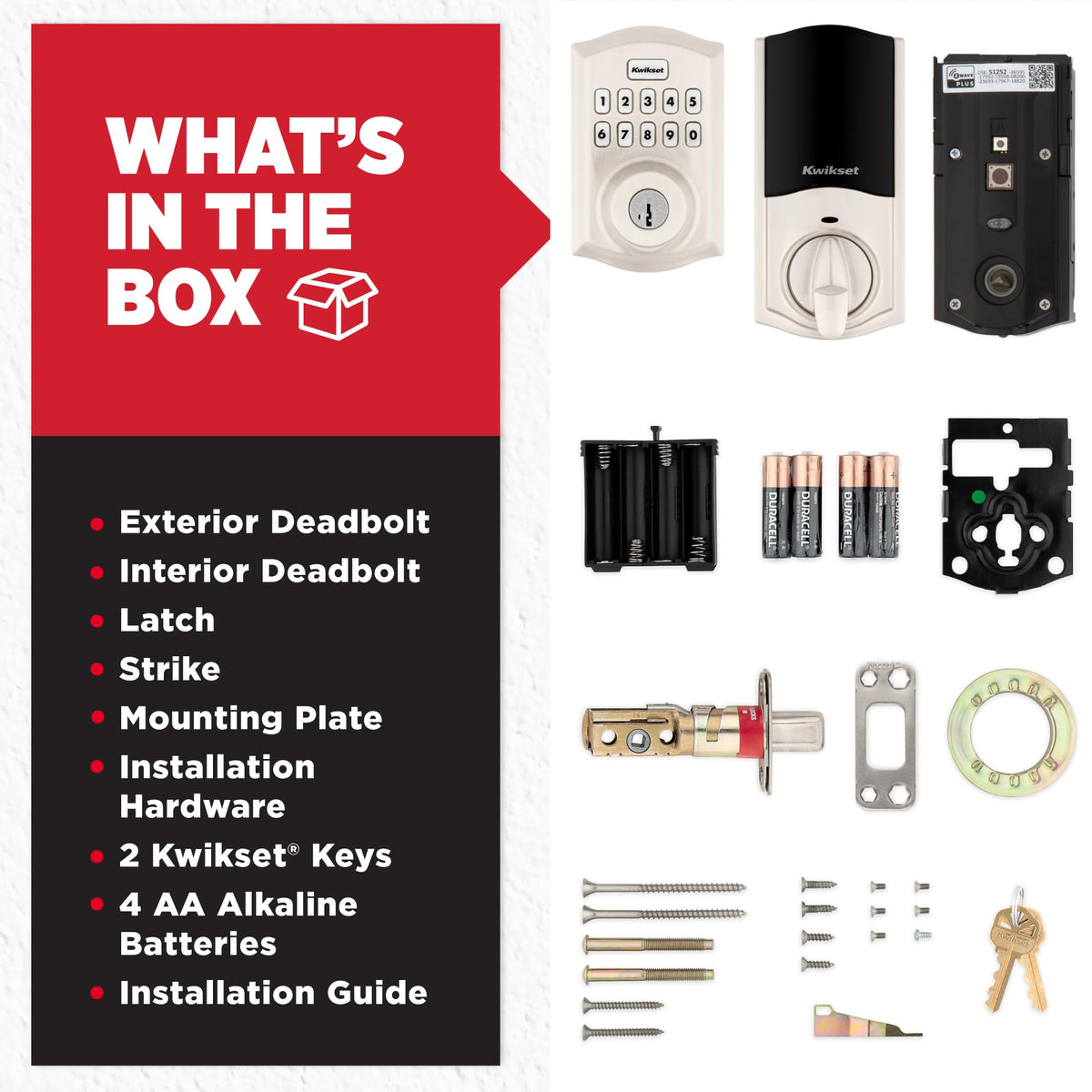 Kwikset HomeConnect 620 BHMA Grade 2 durability for reliable performance.