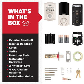 Kwikset HomeConnect 620 BHMA Grade 2 durability for reliable performance.