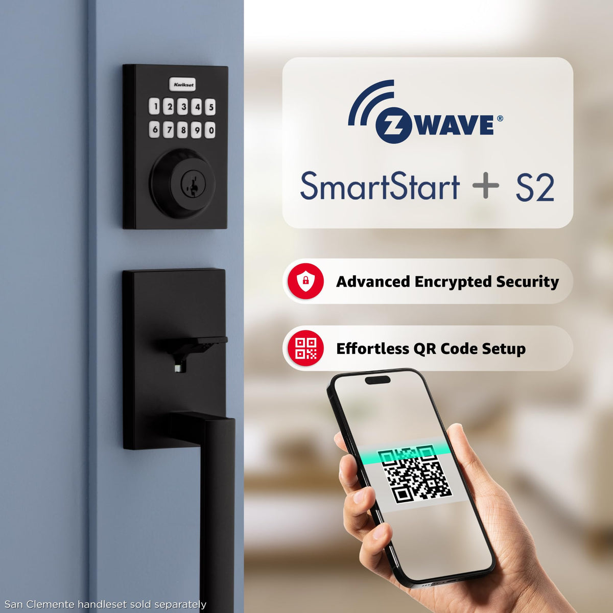 Kwikset HomeConnect 620 long-range Z-Wave setup showcases strong hub connectivity.
