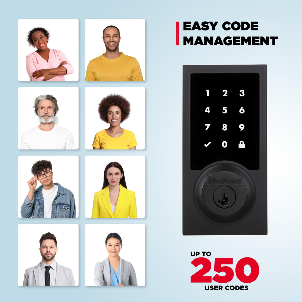 Kwikset HomeConnect 918 auto-lock helps keep doors secure on a chosen schedule.