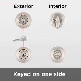 Kwikset Juno with BumpGuard protection resists bumping attempts.