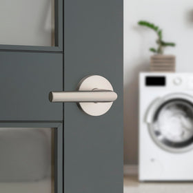 Kwikset Milan reversible lever installation for left or right-handed doors