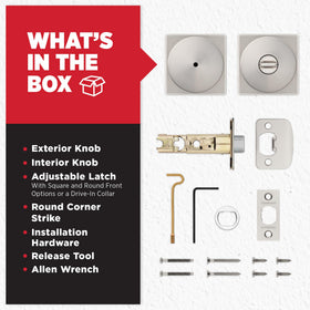 Kwikset Pismo BHMA Grade 1 certification indicating durable hardware