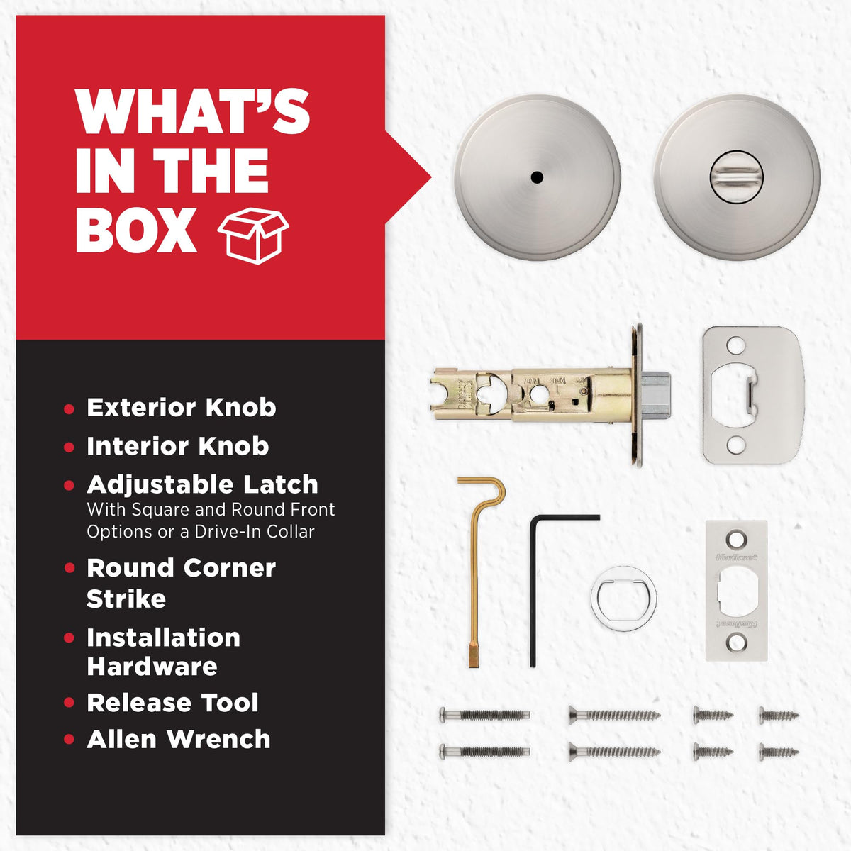 Kwikset Pismo durable chassis reduces wobble during use.