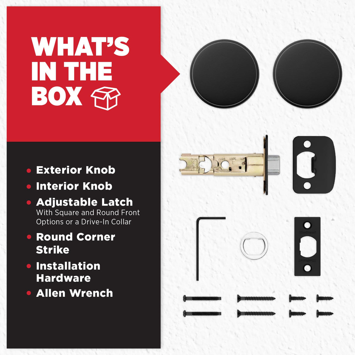 Kwikset Pismo durable chassis reduces wobble and improves feel.