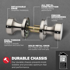 Kwikset Pismo easy install kit for fast DIY mounting.