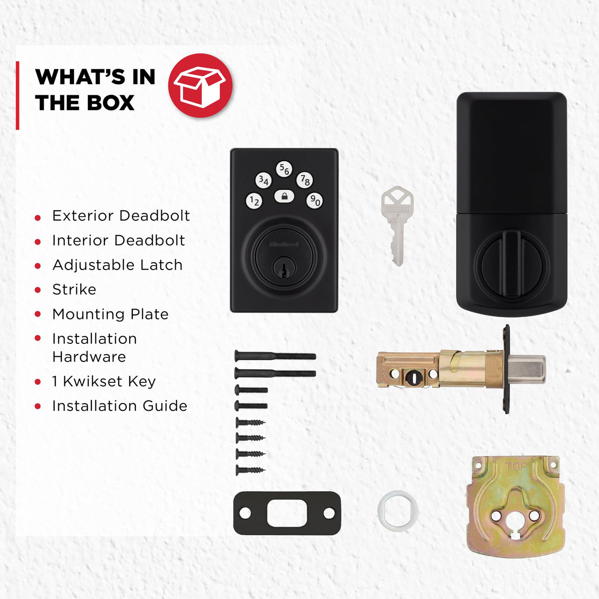 Kwikset Powerbolt 240 12 month battery life for low maintenance